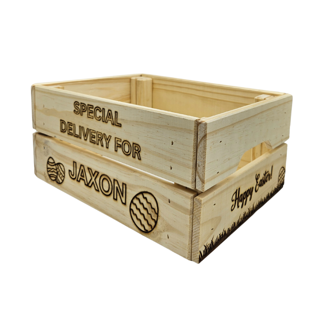 Paint Your Personalised Easter Crate