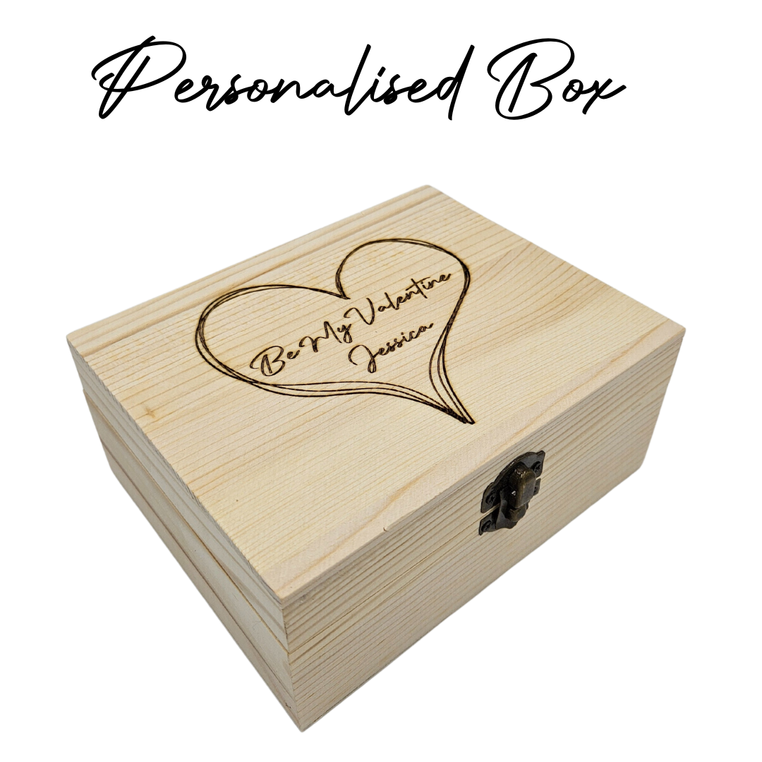 NEW: Fun Gift: Engraved Box, Soap Roses ๐๐น